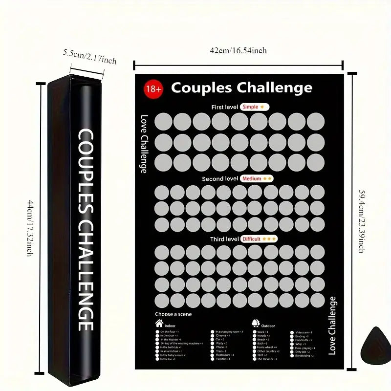 Romantic Scratch Cards for Couples - LoveScratch-Nora Luxe
