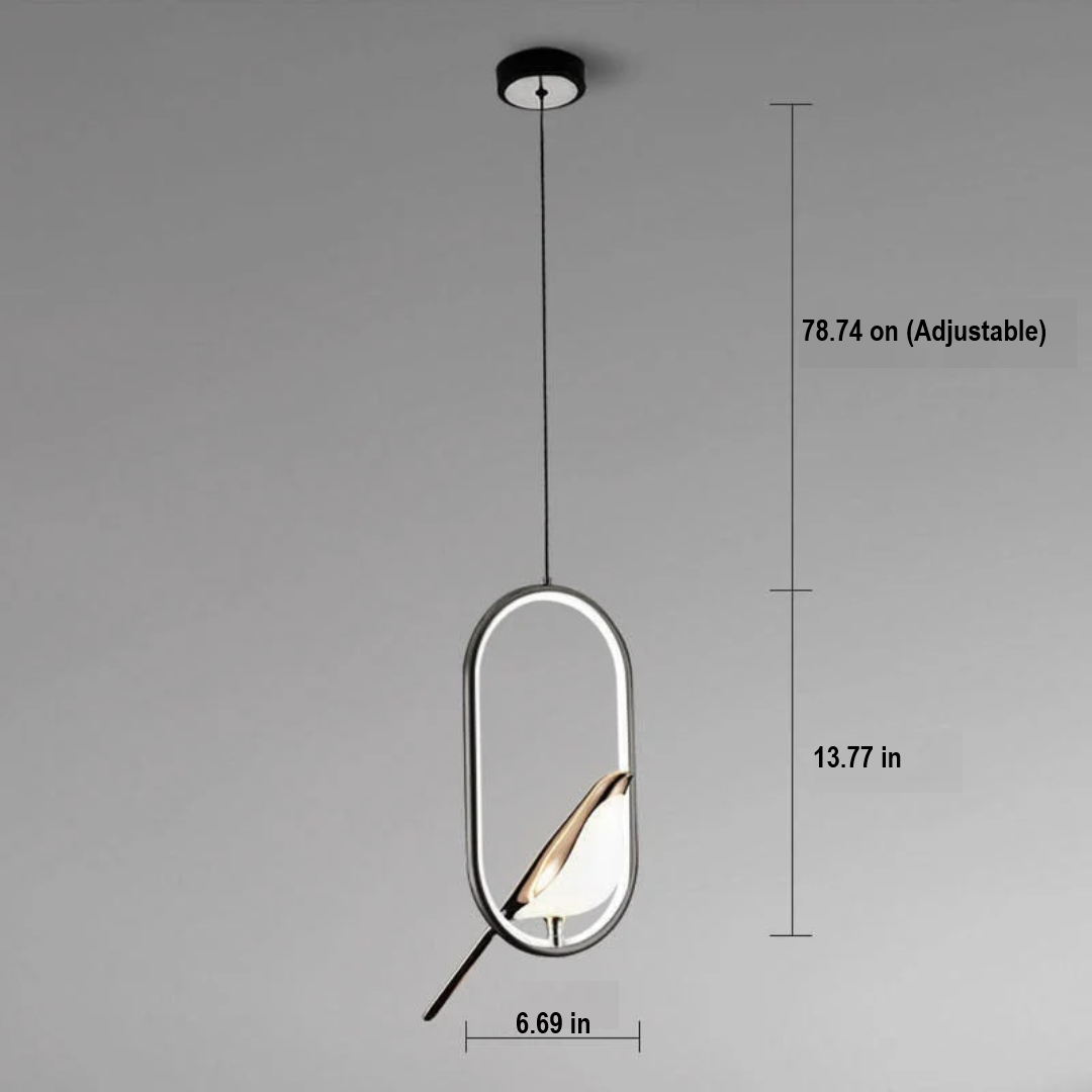 Rotating LED Wall Lamp - LuminaBird-1 Head-White Light-Nora Luxe