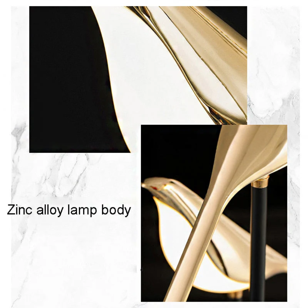 Rotating LED Wall Lamp - LuminaBird-1 Head-White Light-Nora Luxe