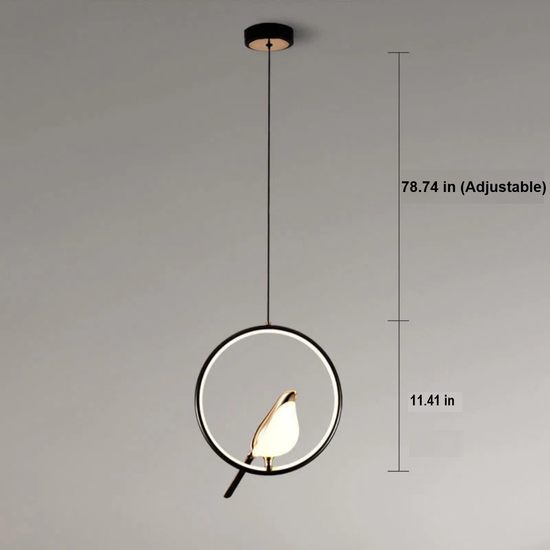 Rotating LED Wall Lamp - LuminaBird-1 Head-White Light-Nora Luxe