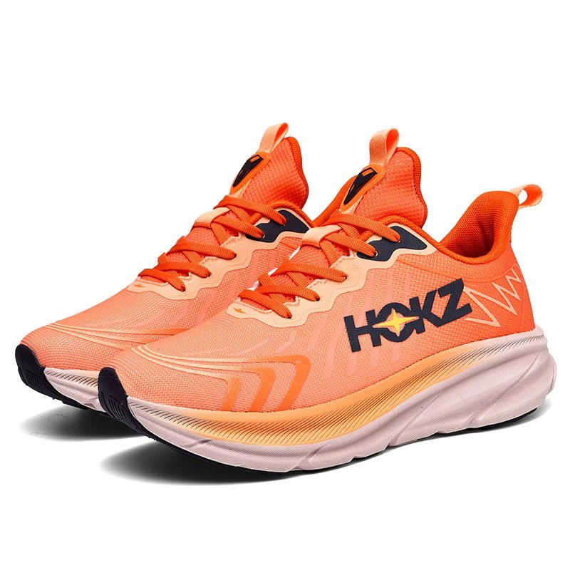 Running shoes - StrideX-Orange-3.5-Nora Luxe