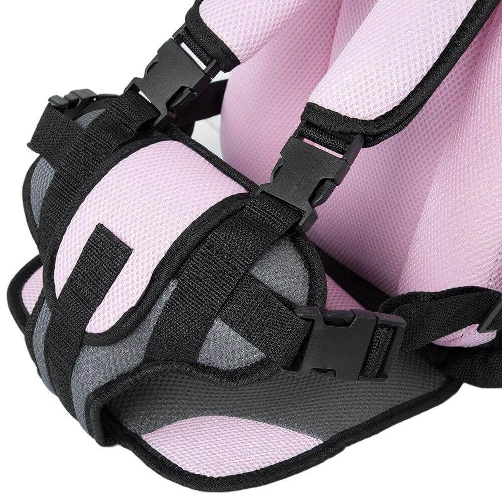Safe Car Seat for Children - SafeRider Pro-Pink 0-5 years-Nora Luxe