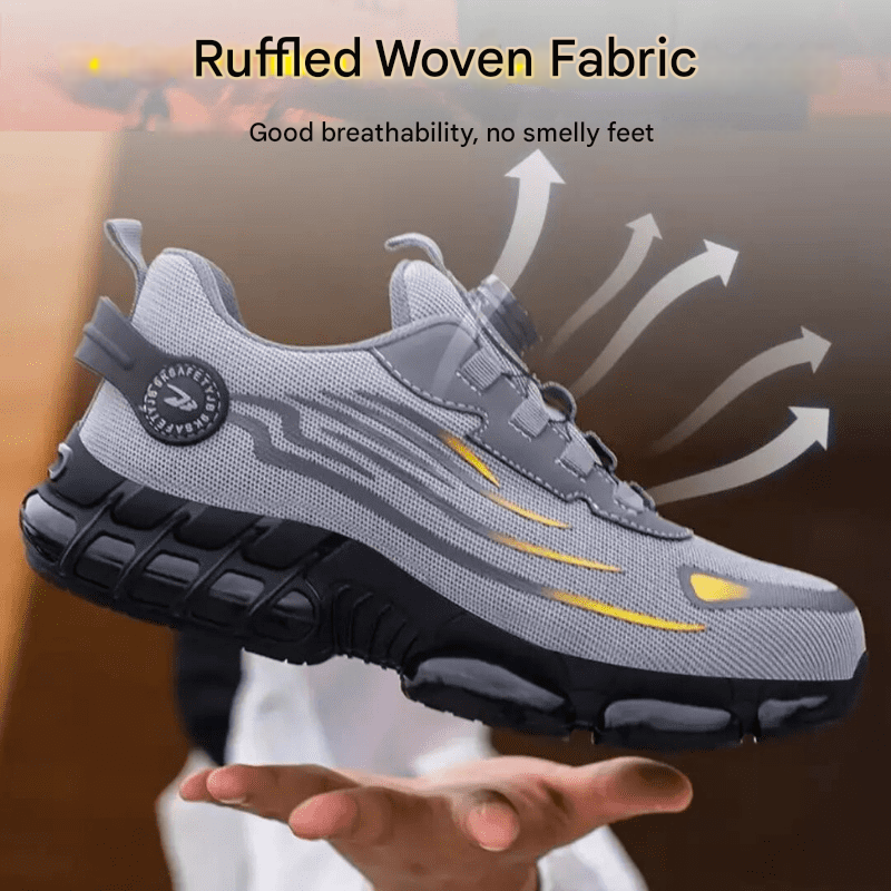 Safety Shoes with Steel Toe - ProGuard-Black-4.0-Nora Luxe