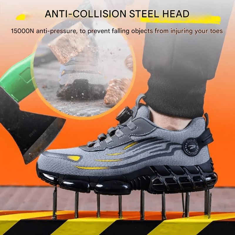 Safety Shoes with Steel Toe - ProGuard-Black-4.0-Nora Luxe