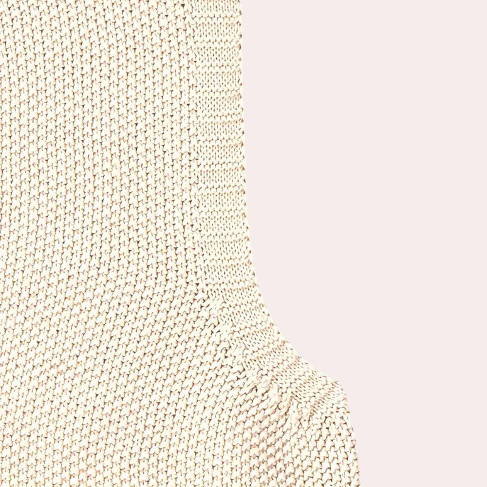 Sala - Hip Knitted Cardigan for Women-Apricot-XS-Nora Luxe