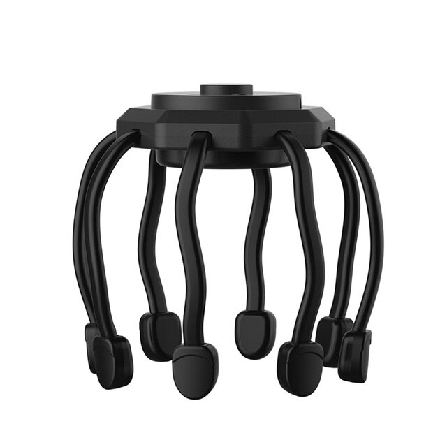 Scalp Massager - RelaxSphere-Black-Nora Luxe