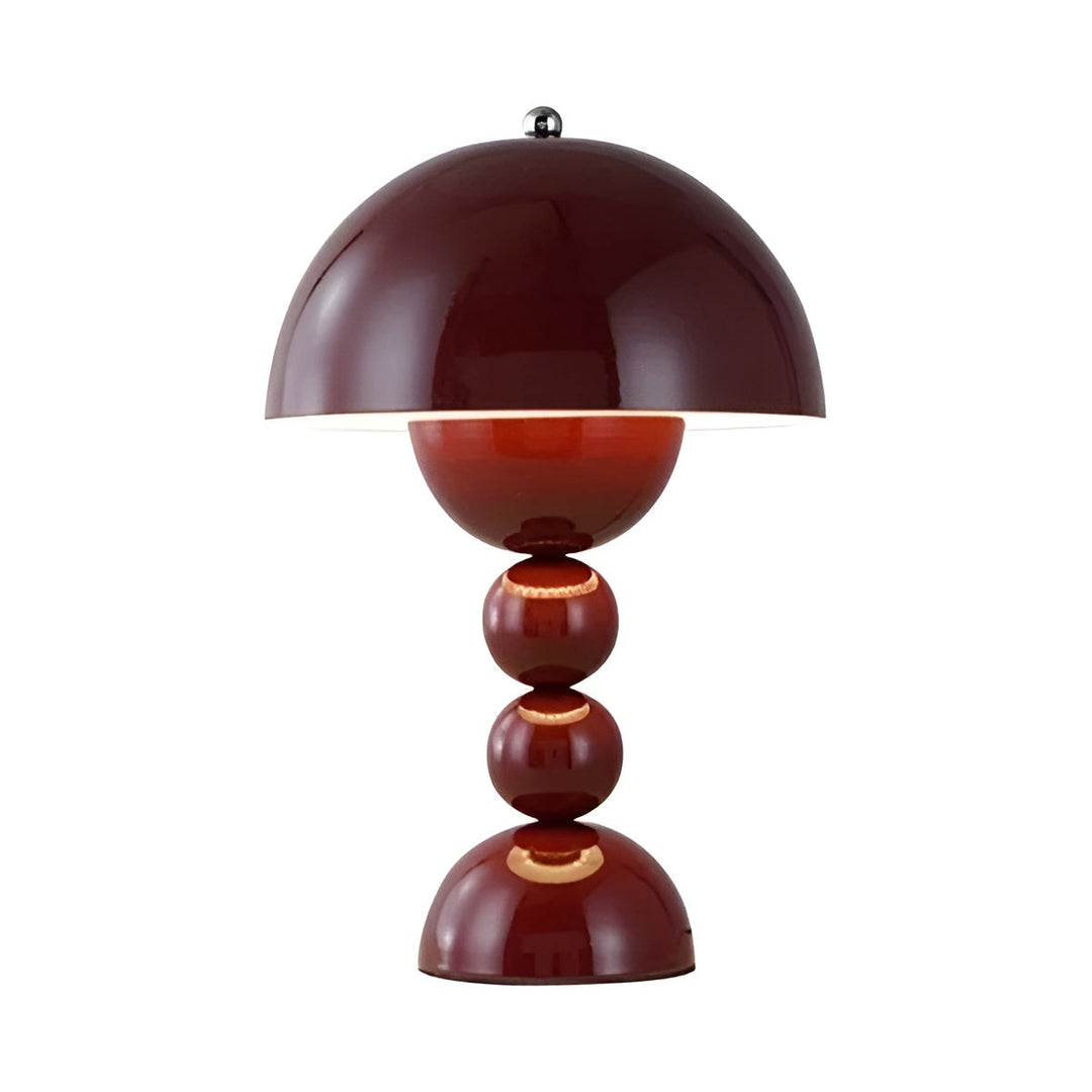 Scandinavian Design Table Lamp - FloraGlow-Black-Nora Luxe