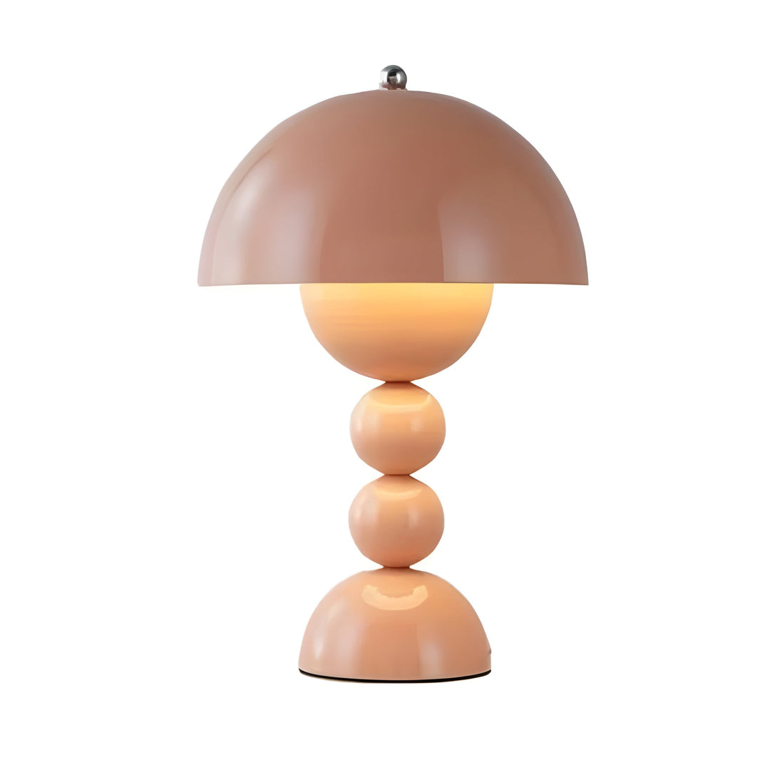 Scandinavian Design Table Lamp - FloraGlow-Black-Nora Luxe