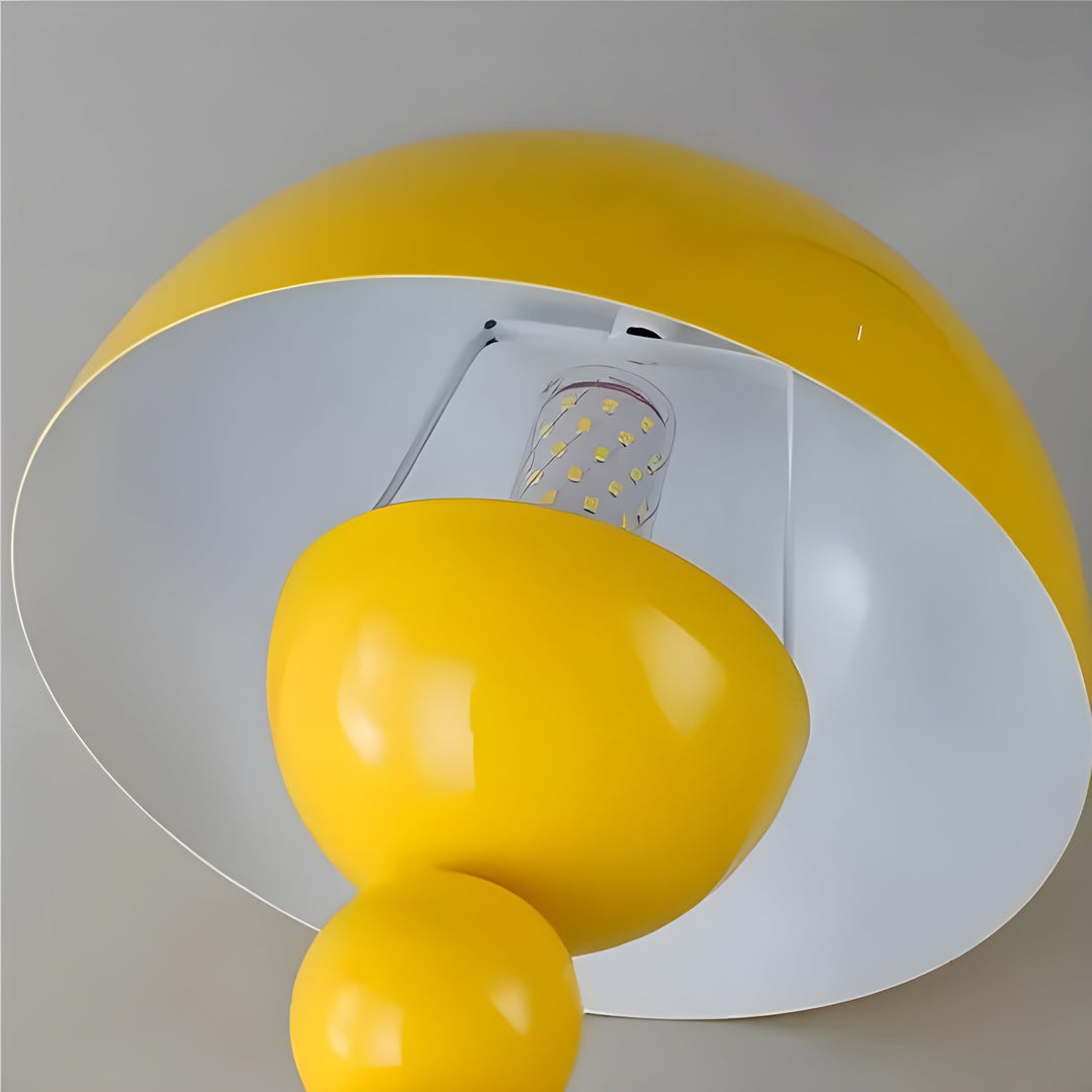 Scandinavian Design Table Lamp - FloraGlow-Black-Nora Luxe