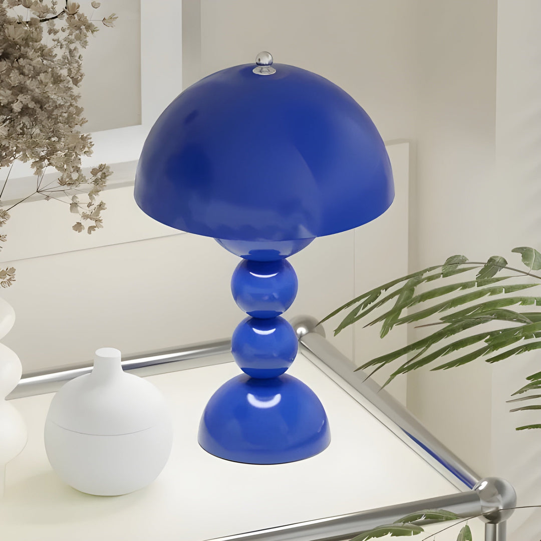 Scandinavian Design Table Lamp - FloraGlow-Black-Nora Luxe