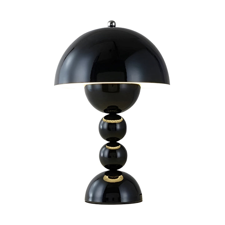 Scandinavian Design Table Lamp - FloraGlow-Black-Nora Luxe