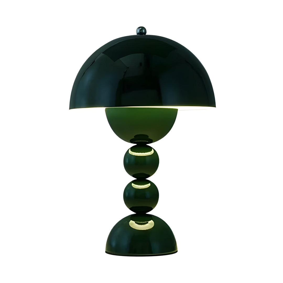 Scandinavian Design Table Lamp - FloraGlow-Black-Nora Luxe