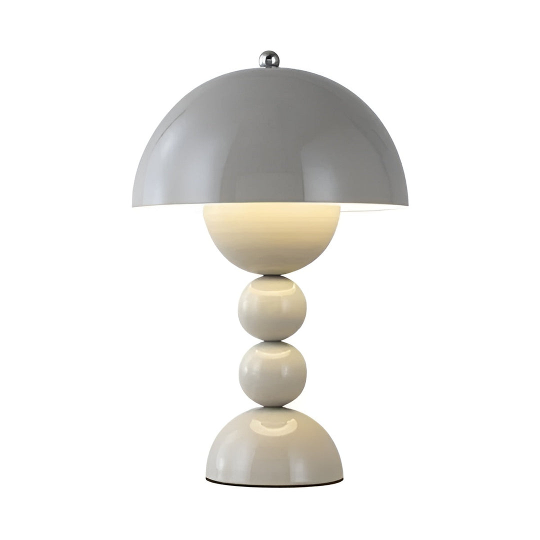 Scandinavian Design Table Lamp - FloraGlow-Black-Nora Luxe