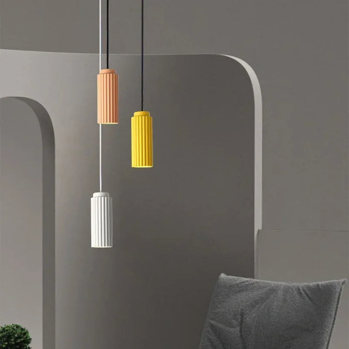 Scandinavian LED pendant lamp - NordicRadiance-White-Cool white-Nora Luxe