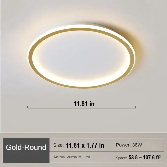 Scandinavian Round Ceiling Lamp - AuroraSphere-Natural White (no RC)-7.87 in Black-Nora Luxe