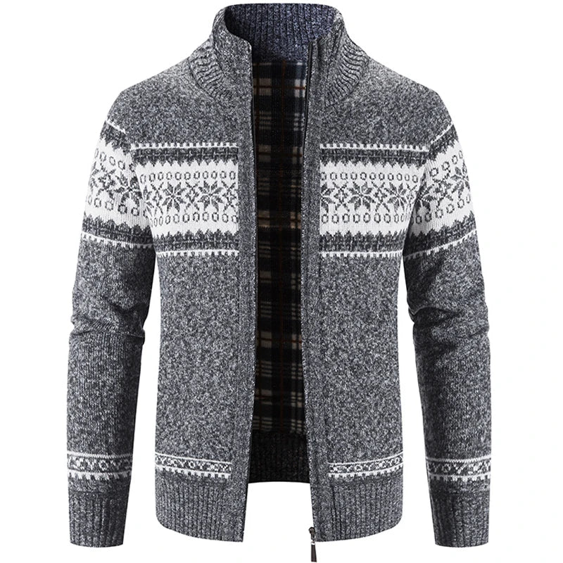 Scandinavian Vest for Men - NordicEdge-Dark Gray-M-Nora Luxe