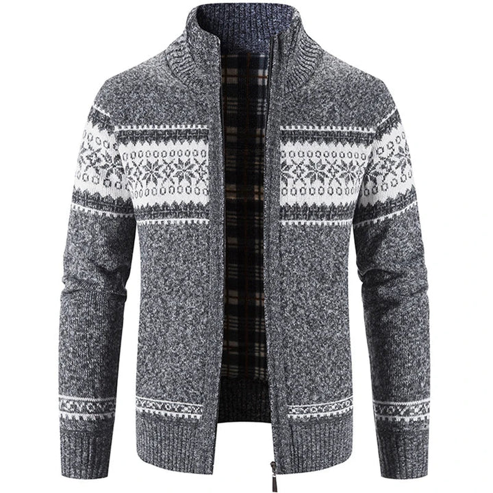 Scandinavian Vest for Men - NordicEdge-Dark Gray-M-Nora Luxe