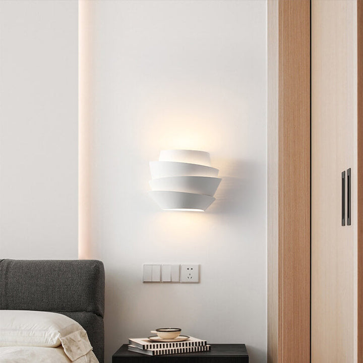 Scandinavian Wall Lamp with Double Light Points - NordGlow-110V-120V-Nora Luxe