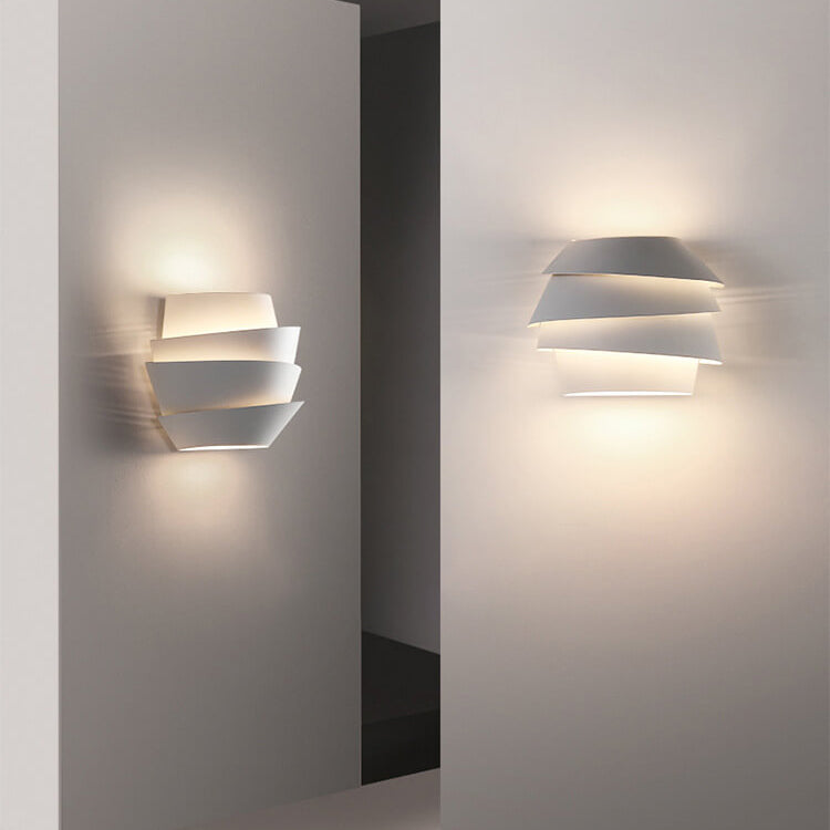 Scandinavian Wall Lamp with Double Light Points - NordGlow-110V-120V-Nora Luxe