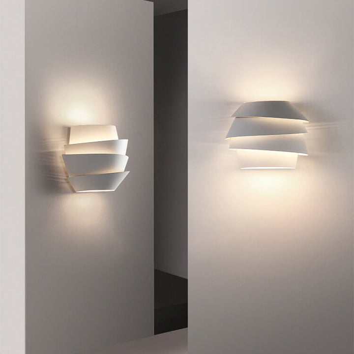 Scandinavian Wall Lamp with Double Light Points - NordGlow-110V-120V-Nora Luxe
