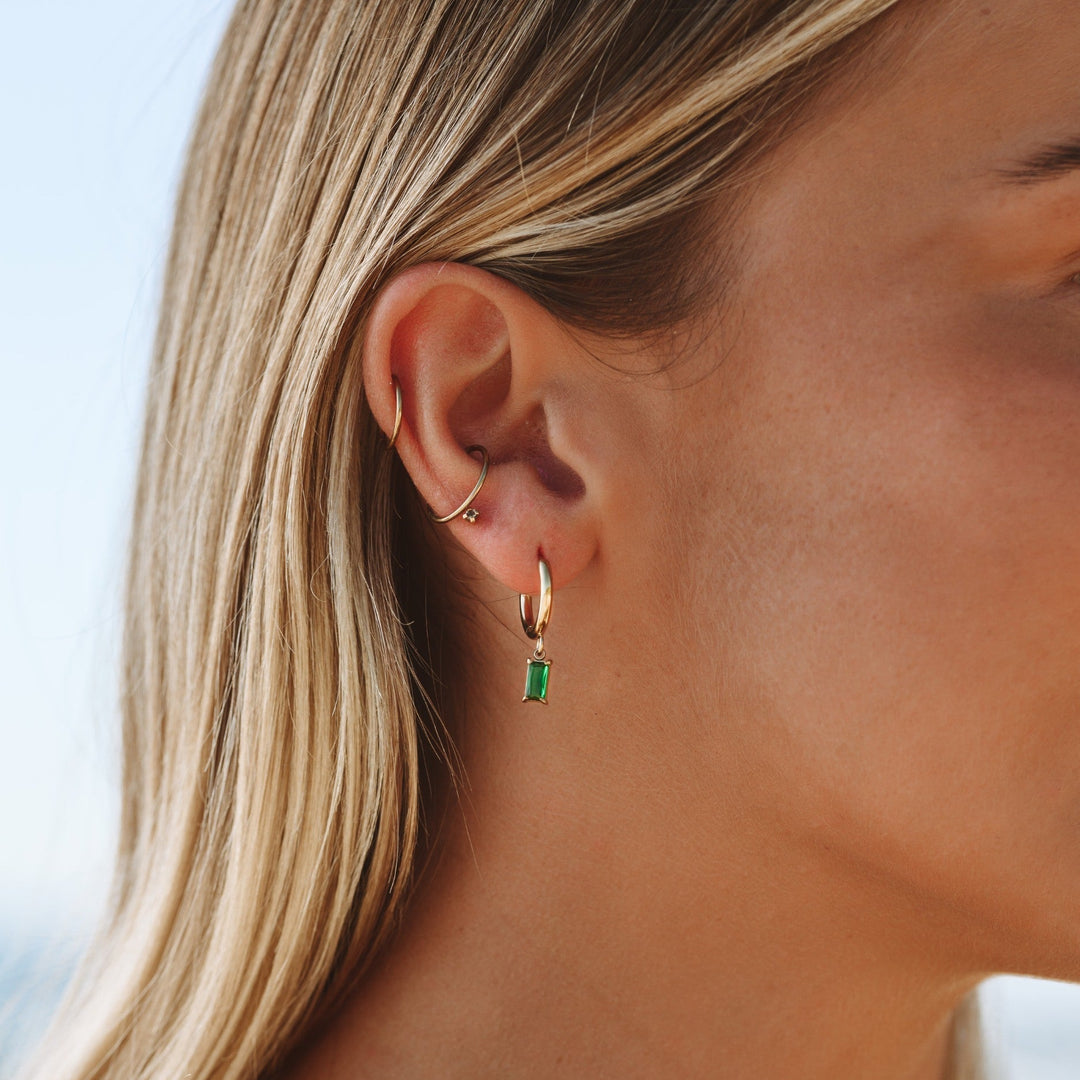 Sea Glitter Earrings - Liana-Nora Luxe
