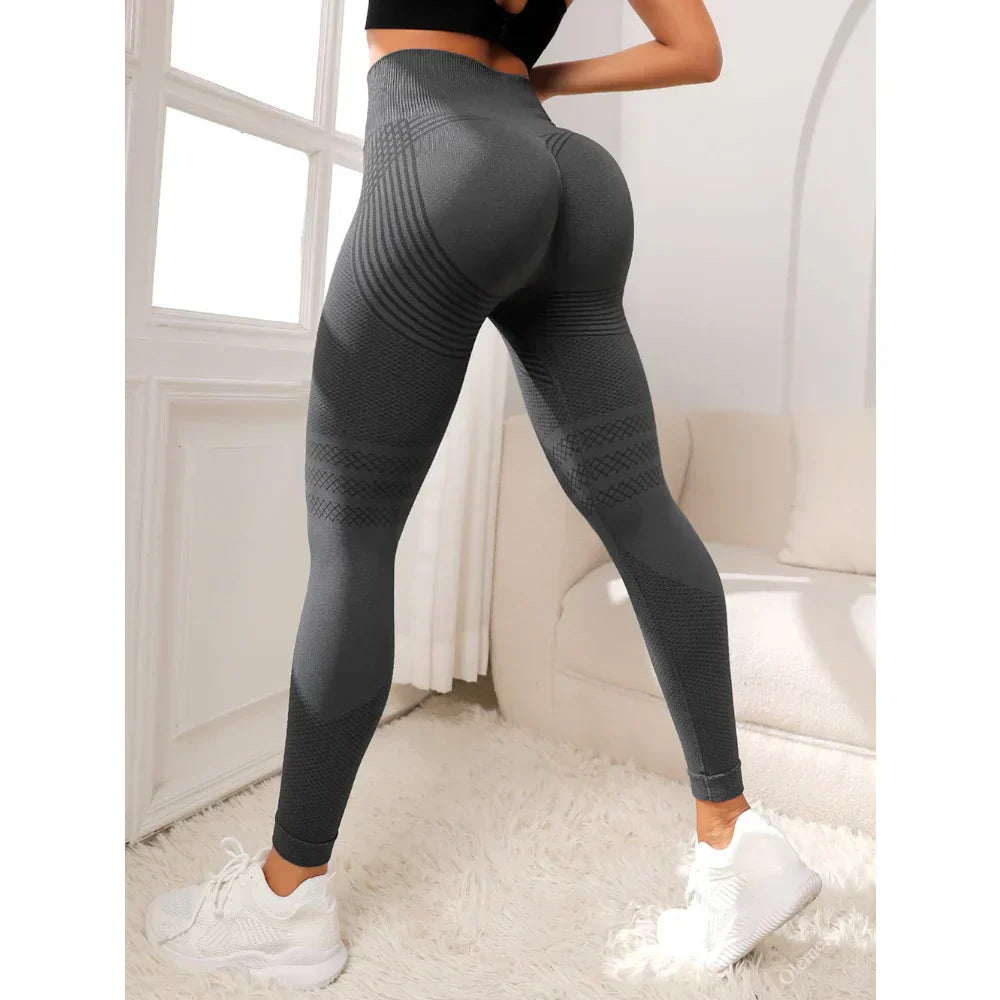 Seamless Booty-Lifting Leggings - Sienna-Black-S-Nora Luxe