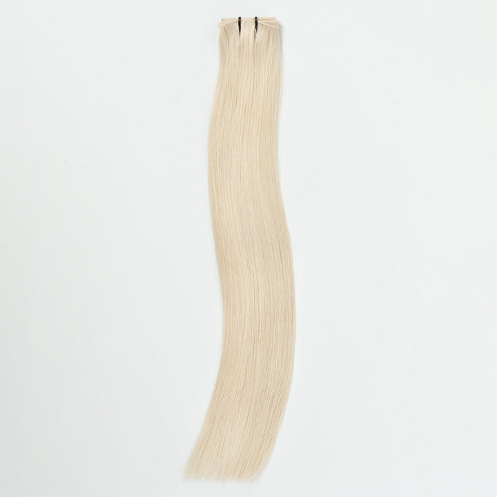 Seamless Hair Extension Strip – SilkLine (Light Ash Blonde 60B)-Nora Luxe