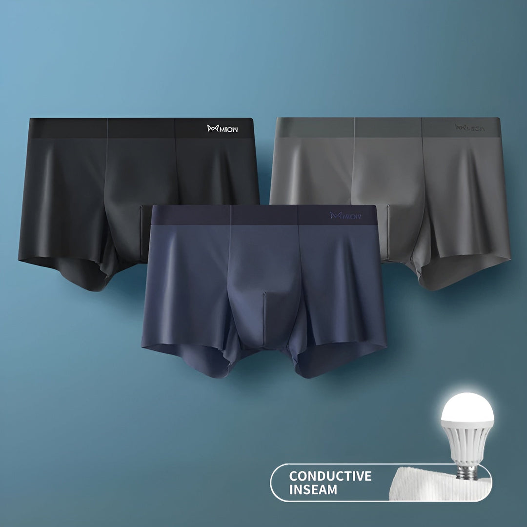 Seamless Men's Boxers - Leo-A-L-Nora Luxe