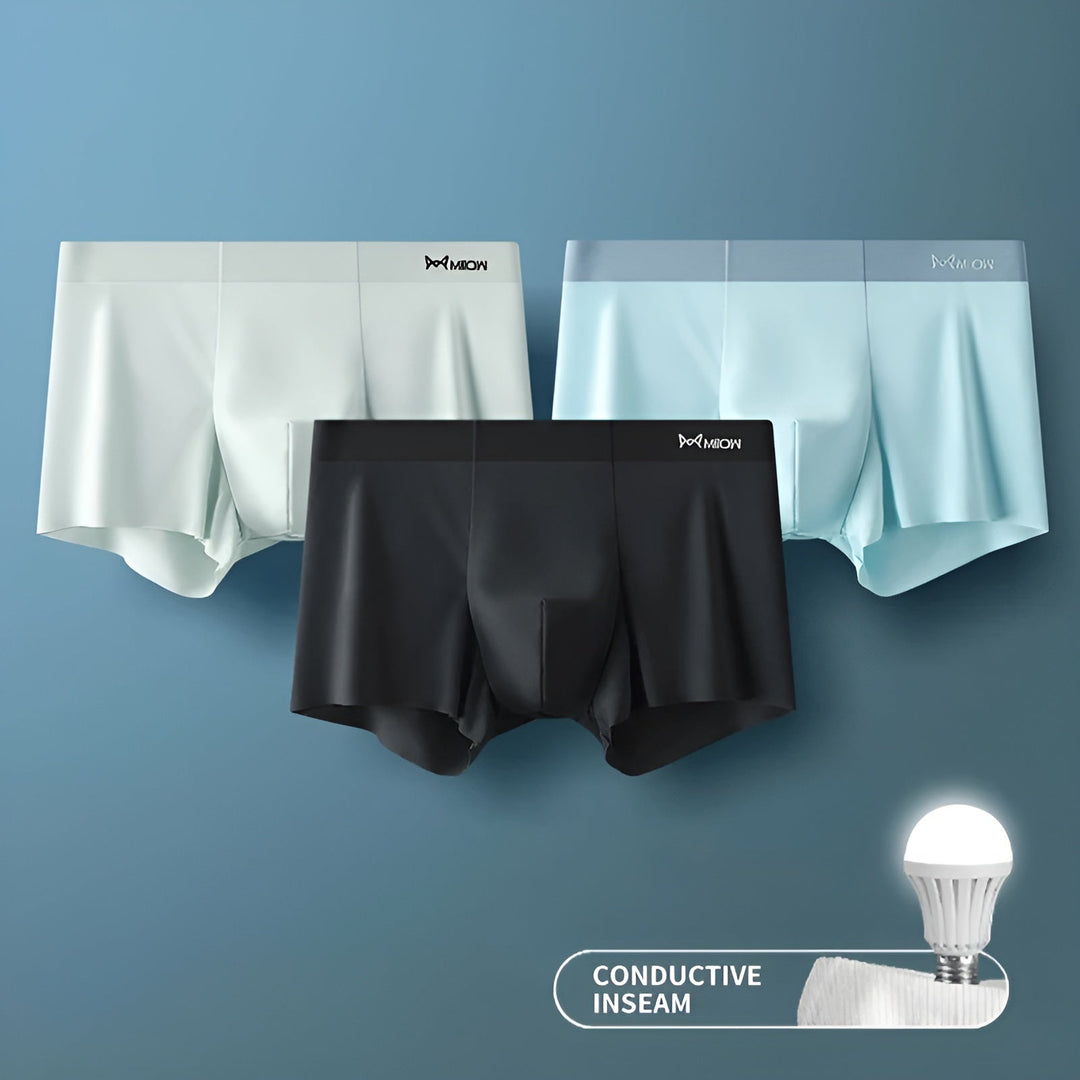 Seamless Men's Boxers - Leo-A-L-Nora Luxe