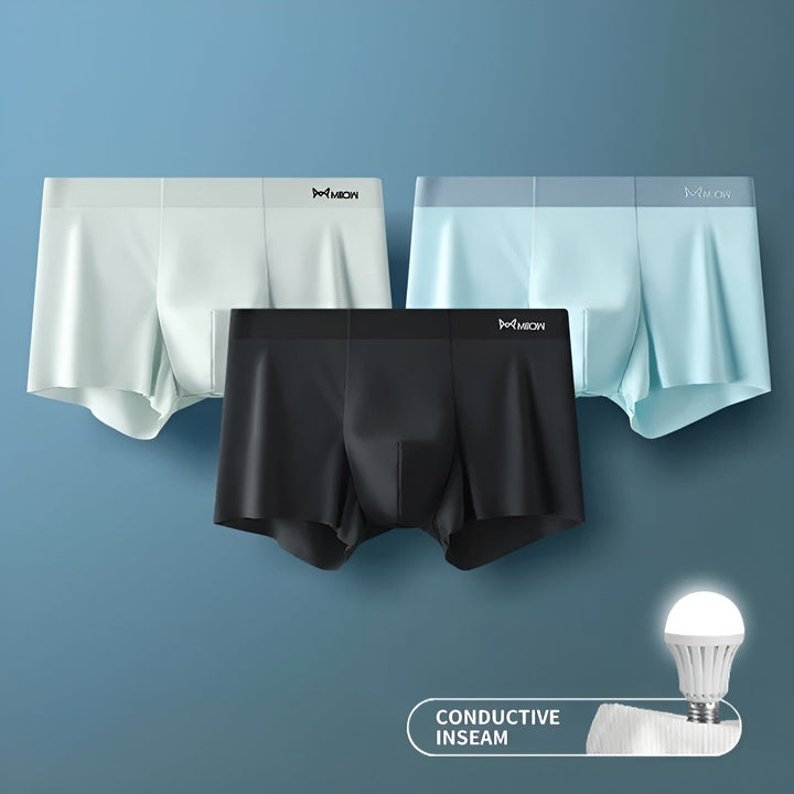 Seamless Men's Boxers - Leo-A-L-Nora Luxe