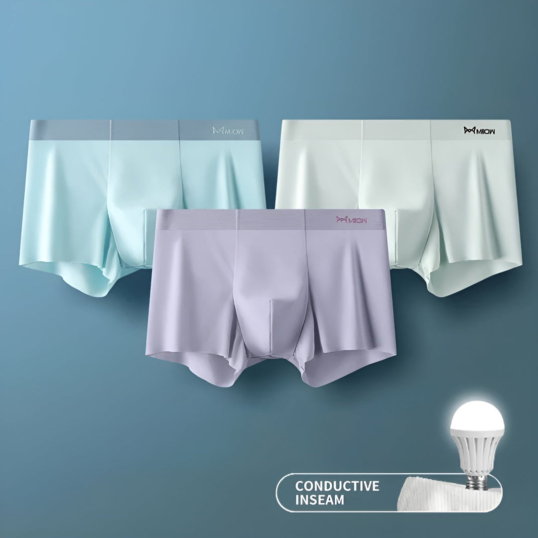 Seamless Men's Boxers - Leo-A-L-Nora Luxe