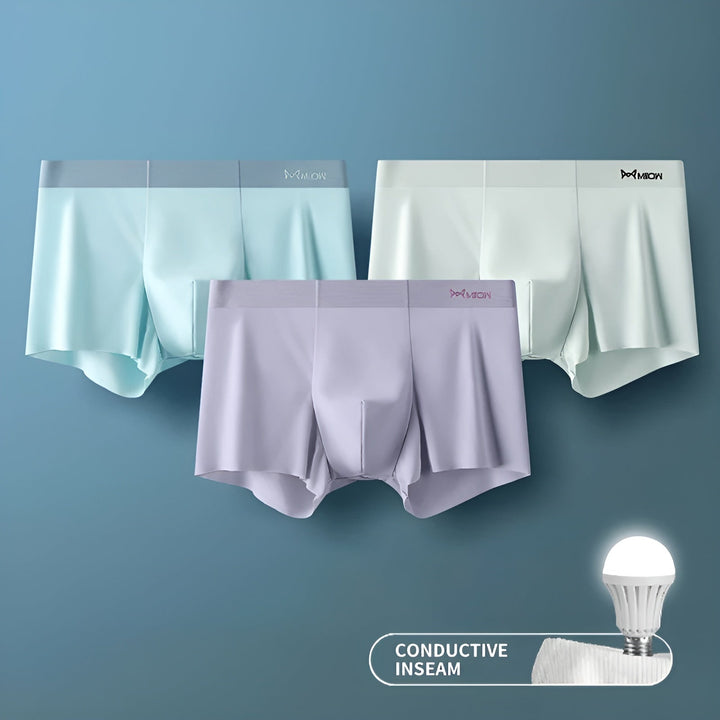 Seamless Men's Boxers - Leo-A-L-Nora Luxe
