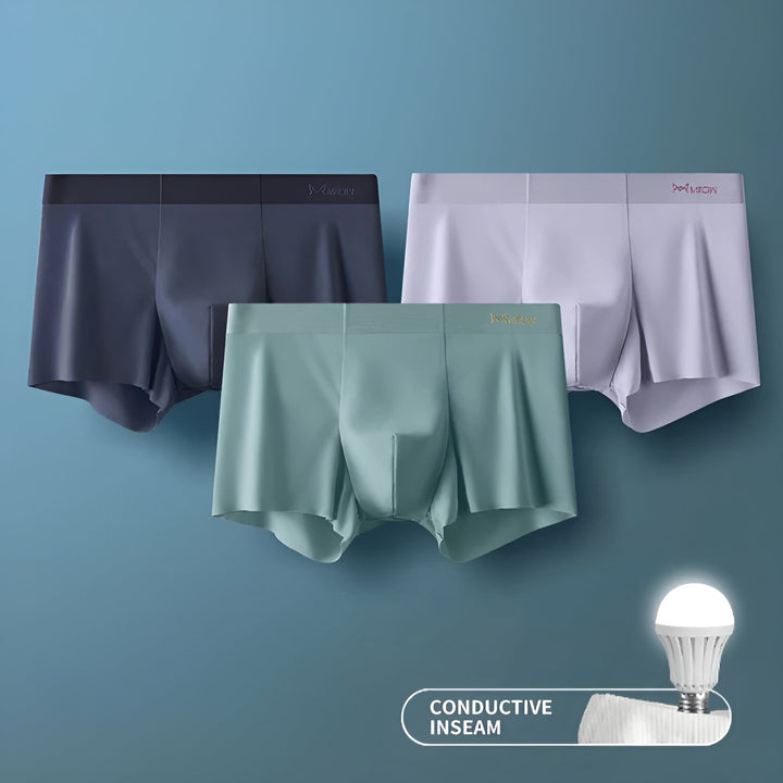 Seamless Men's Boxers - Leo-A-L-Nora Luxe