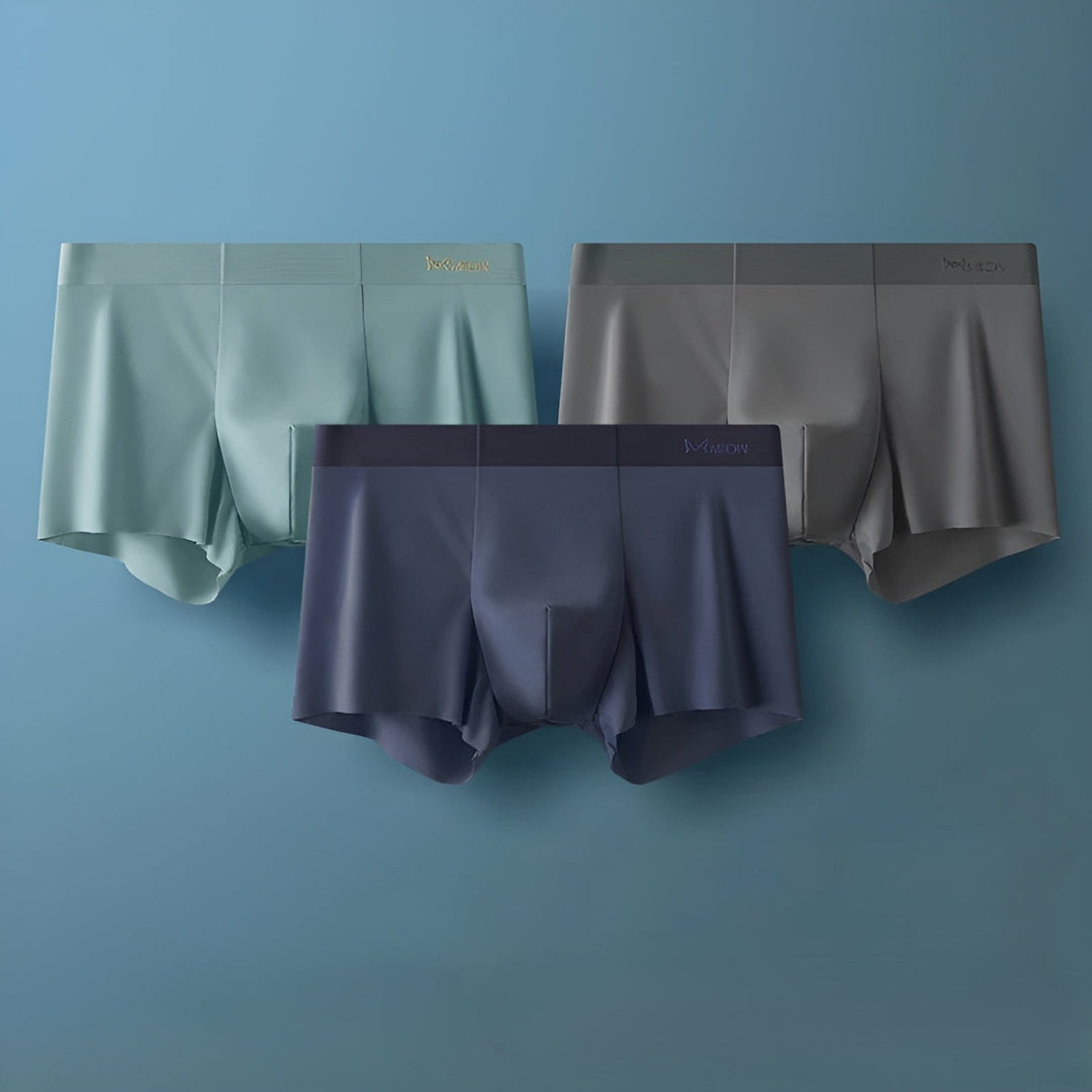 Seamless Men's Boxers - Leo-C-L-Nora Luxe