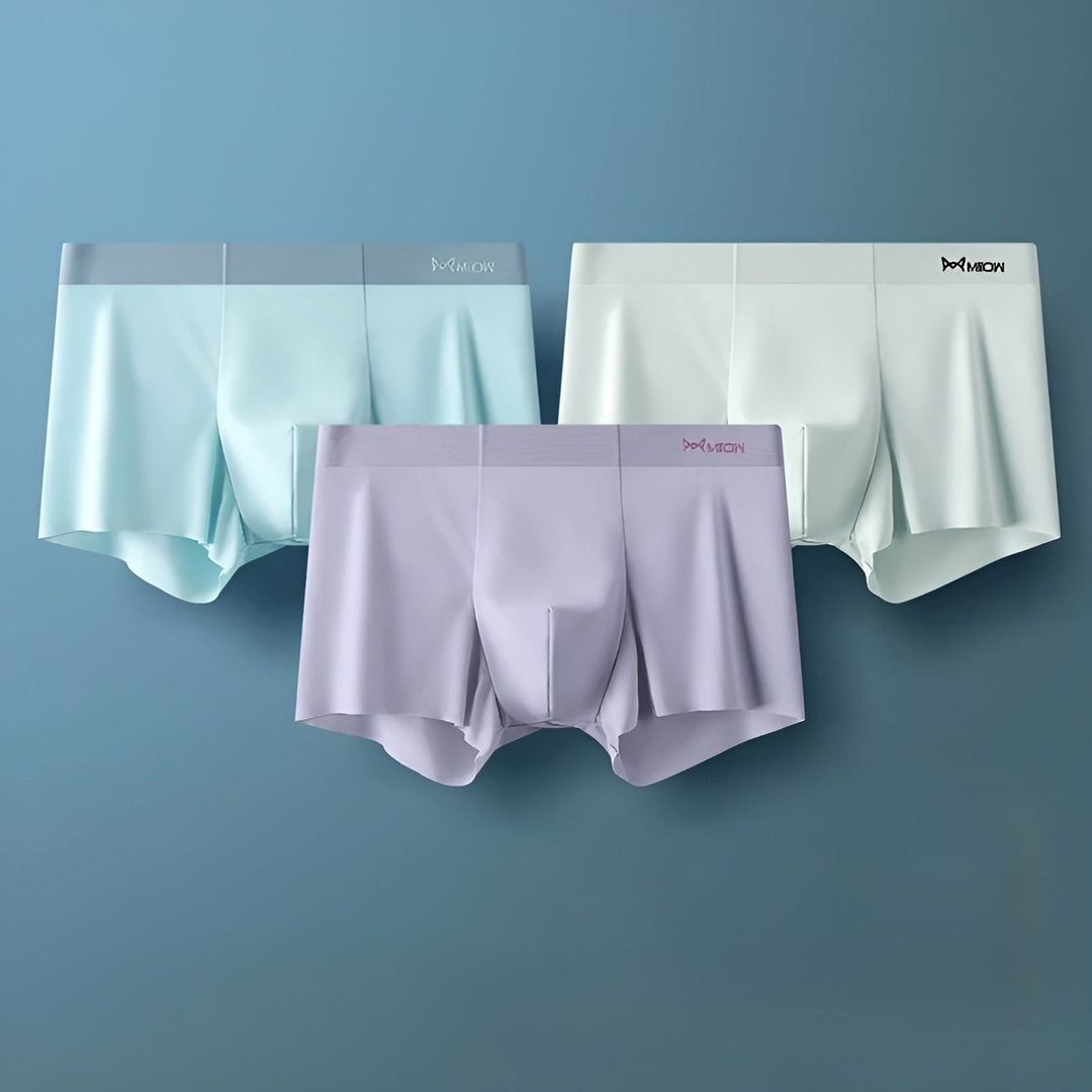 Seamless Men's Boxers - Leo-E-L-Nora Luxe