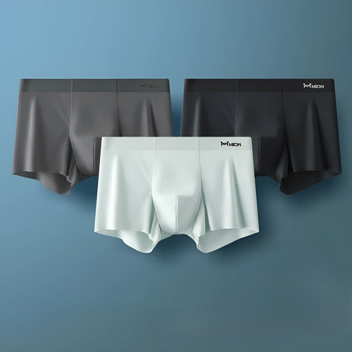 Seamless Men's Boxers - Leo-F-L-Nora Luxe