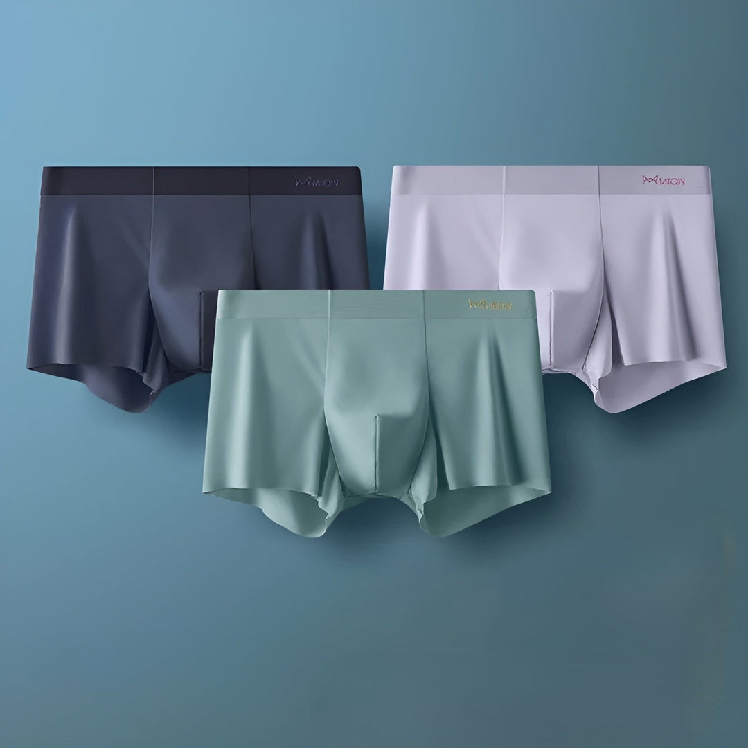 Seamless Men's Boxers - Leo-G-L-Nora Luxe
