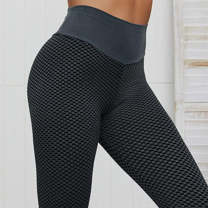 Seamless Performance Leggings - Aria-Black / Gray-S-Nora Luxe
