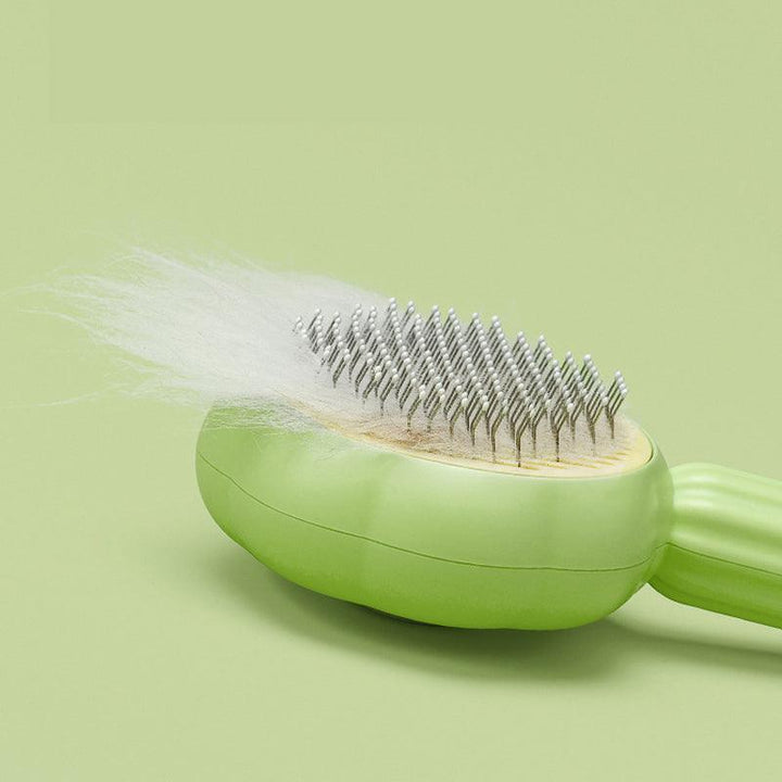 Self-Cleaning Cat Brush - PurrfectBrush-Green-Nora Luxe