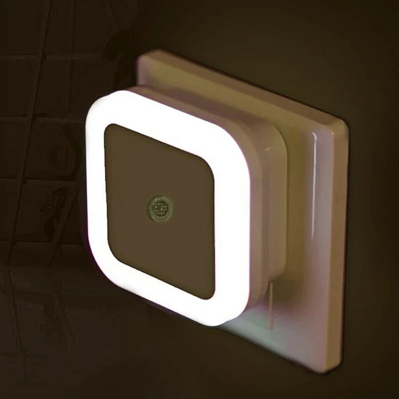 Set of 2 Children's Night Lights with Motion Sensor - GlowGuard-White-Nora Luxe