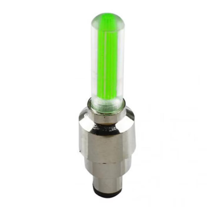 Set of 4 LED Valve Caps – GlowRims-Blue-Nora Luxe