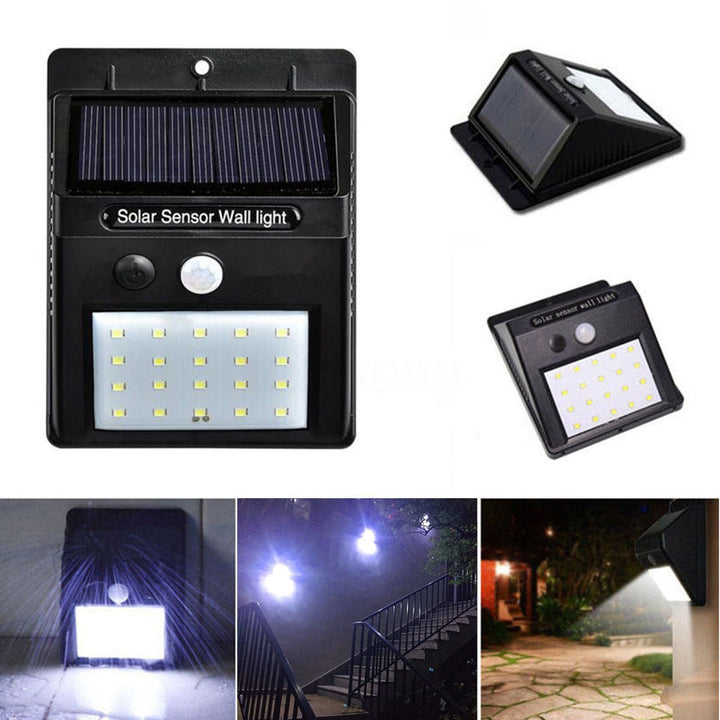 Set of 5 Solar LED Outdoor Lamps – LumaPath-Nora Luxe