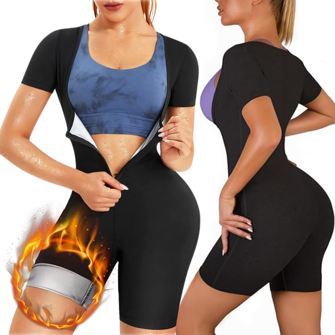 Shapewear Alina | Neoprene sauna suit for waist, belly and legs-Sauna package Alina-S-Nora Luxe