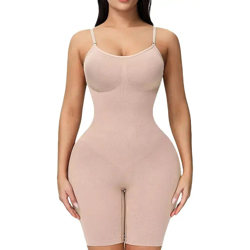 Shapewear Body with Hourglass Effect – Cintella-Beige-S-Nora Luxe