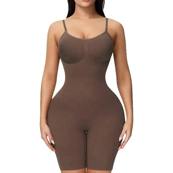 Shapewear Body with Hourglass Effect – Cintella-Brown-S-Nora Luxe