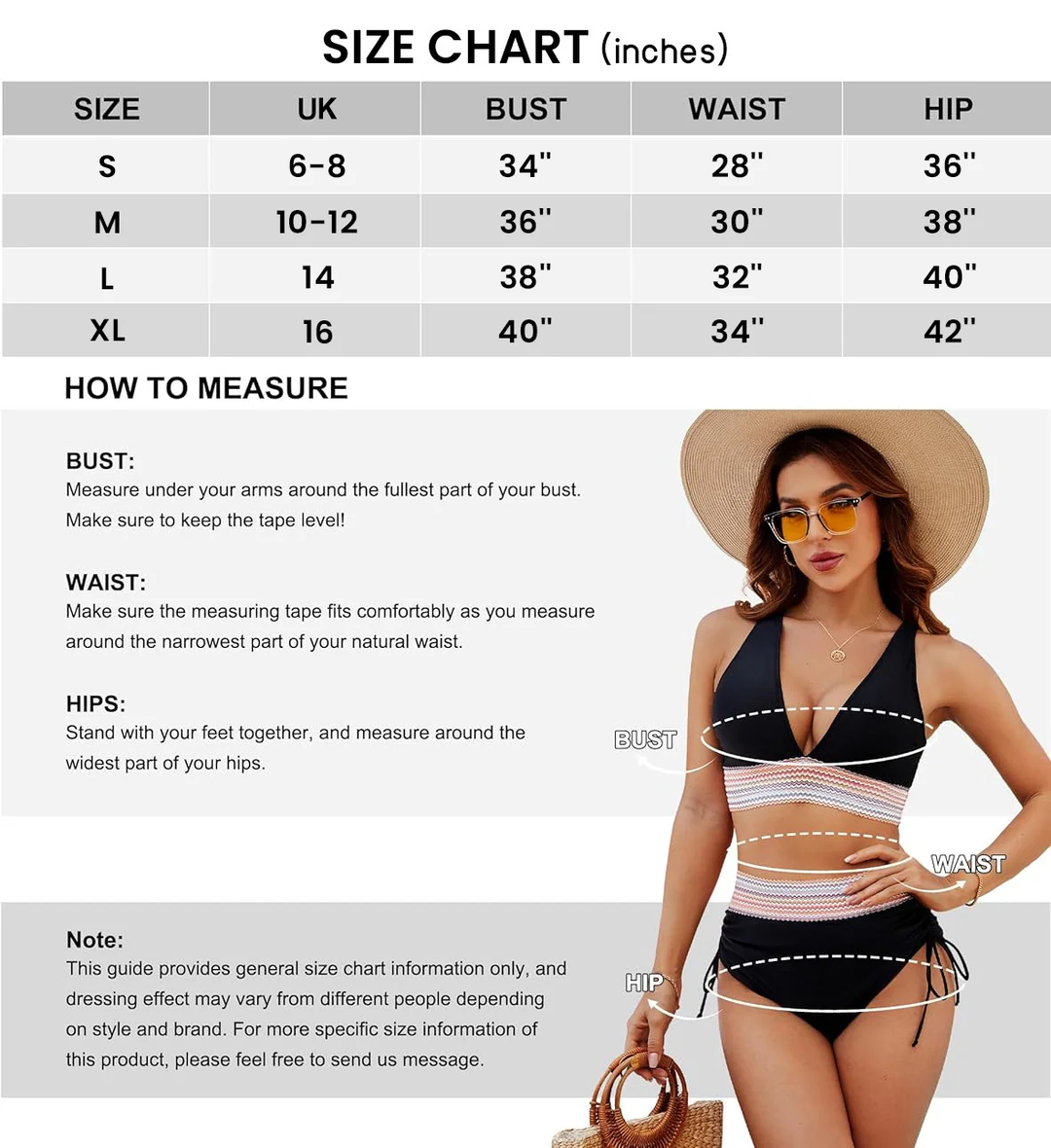Shaping bikini set with high-waisted briefs & push-up top – Selina | Buy 1, get 1 free-Black-S-Nora Luxe