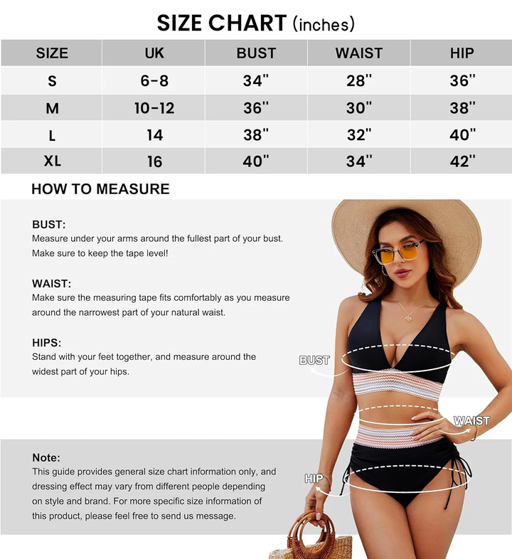Shaping bikini set with high-waisted briefs & push-up top – Selina | Buy 1, get 1 free-Black-S-Nora Luxe