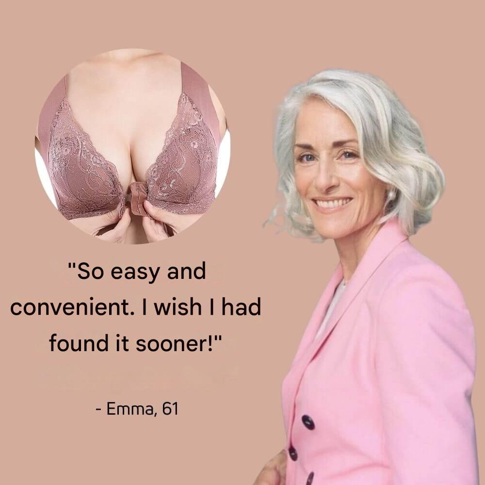 Shaping bra against sagging breasts - buy 1, get 1 free - Marlene-Pink-M-Nora Luxe