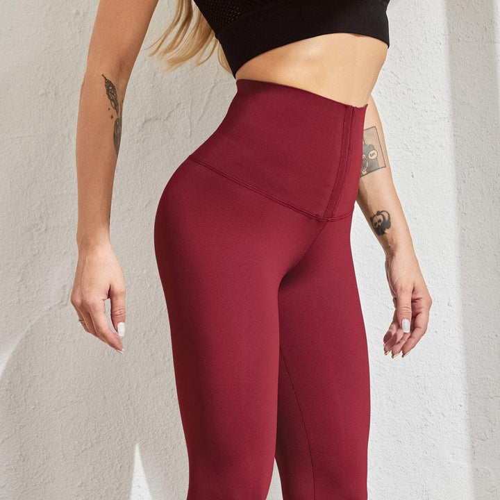 Shaping Corset Legging - Ariana-Red-S-Nora Luxe