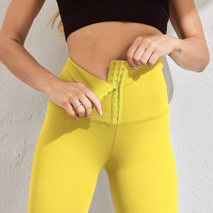 Shaping Corset Legging - Ariana-Yellow-S-Nora Luxe